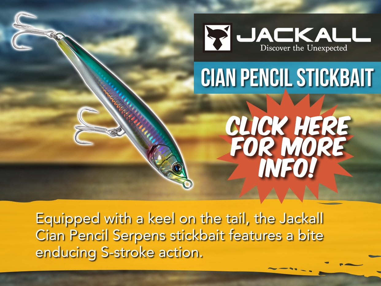 JACKALL CIAN PENCIL SERPENS STICKBAIT LURE