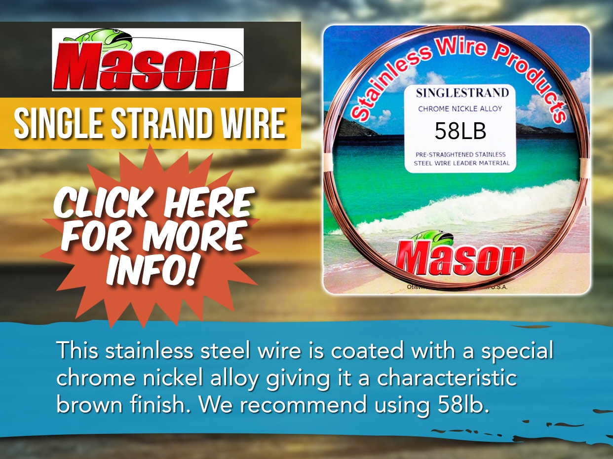 MASON SINGLE STRAND LEADER WIRE