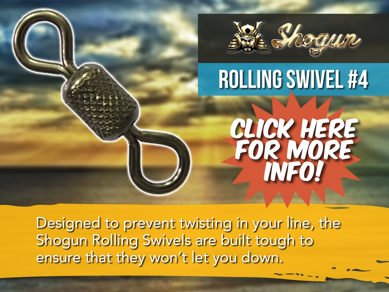 SHOGUN ROLLING SWIVEL