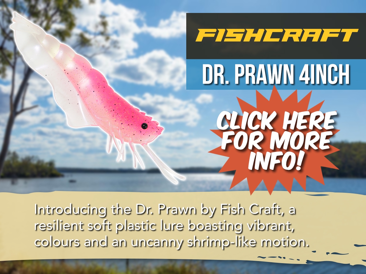 FISH CRAFT DR. PRAWN UNRIGGED LURE