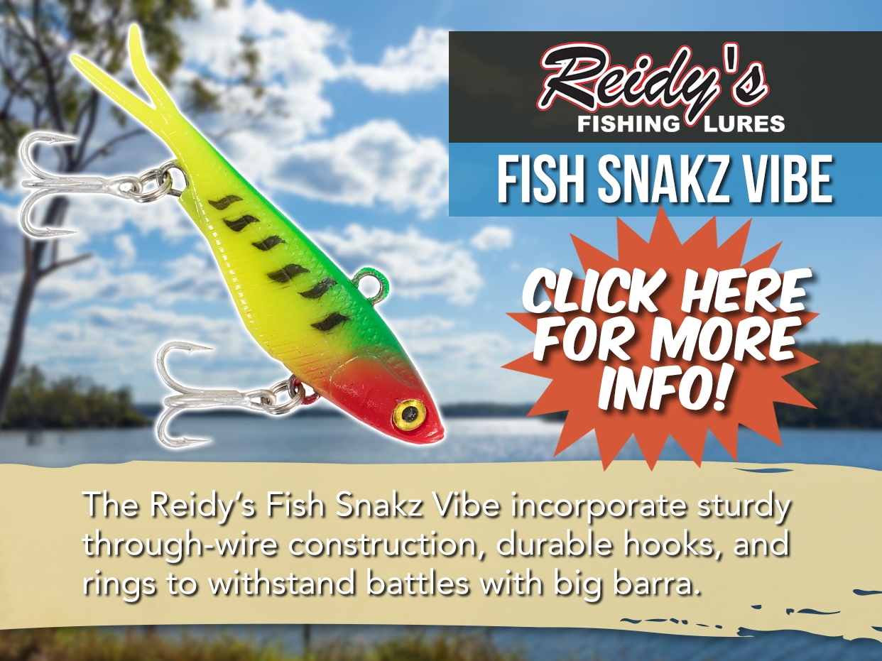 REIDYS FISH SNAKZ VIBE LURE