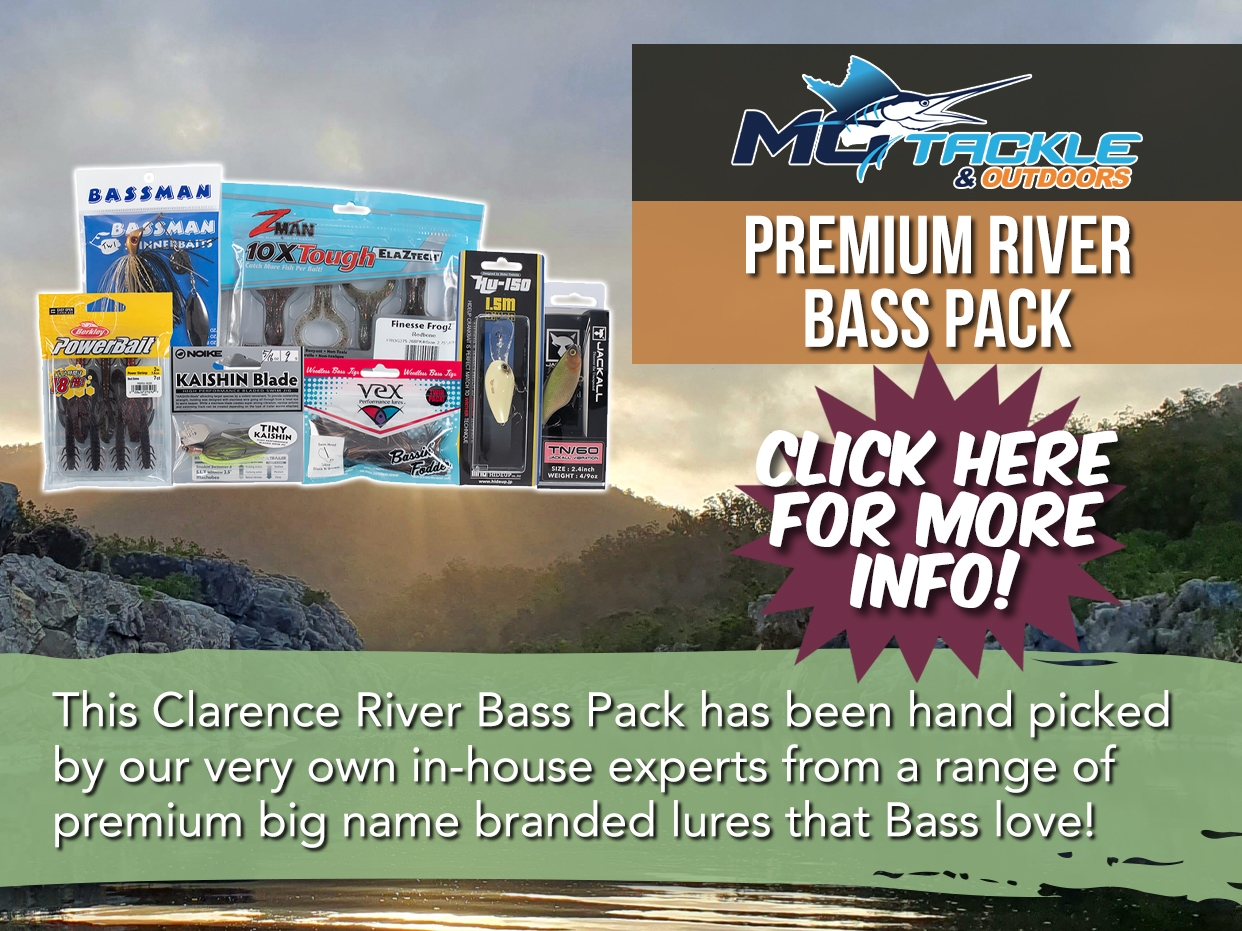 MOTACKLE PREMIUM CLARENCE RIVER BASS PACK