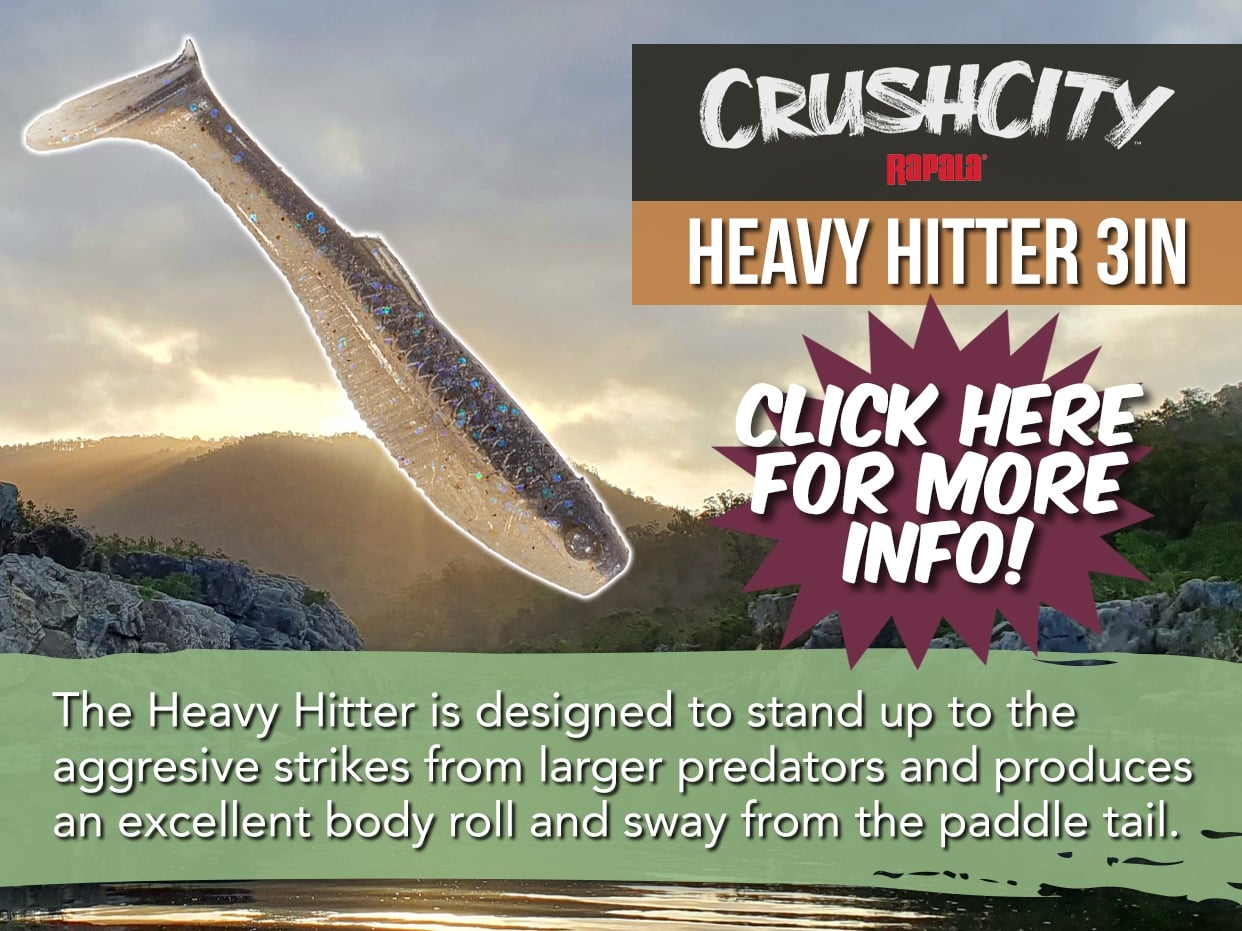 RAPALA CRUSH CITY CUSTOMS HEAVY HITTER SOFT PLASTIC