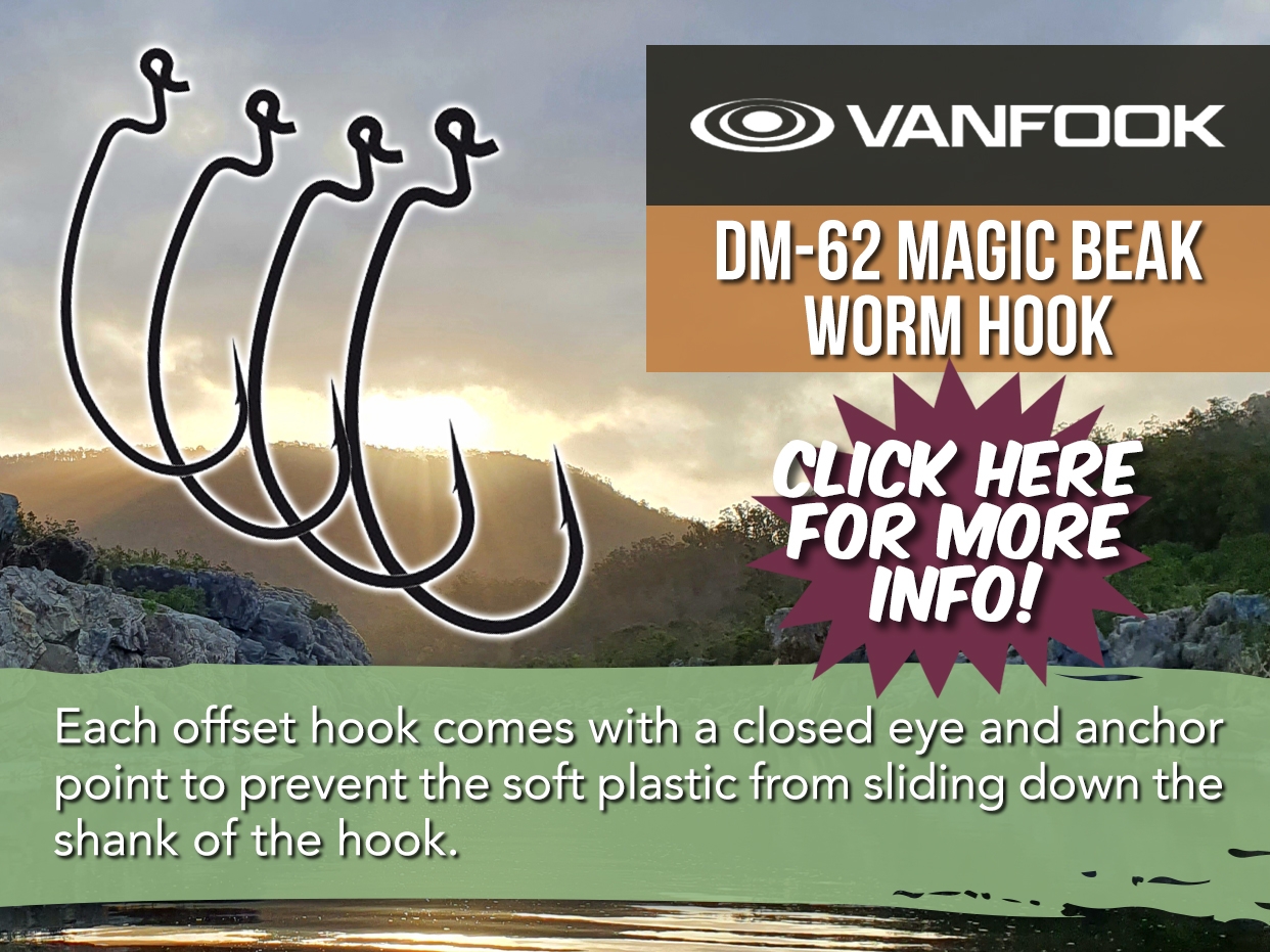 VANFOOK DM-62 MAGIC BEAK WORM HOOK
