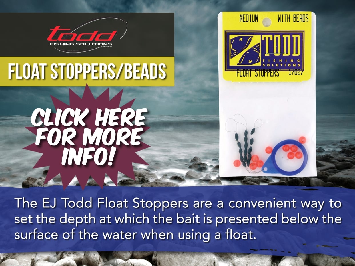 EJ TODD FLOAT STOPPERS SILICONE / BEADS