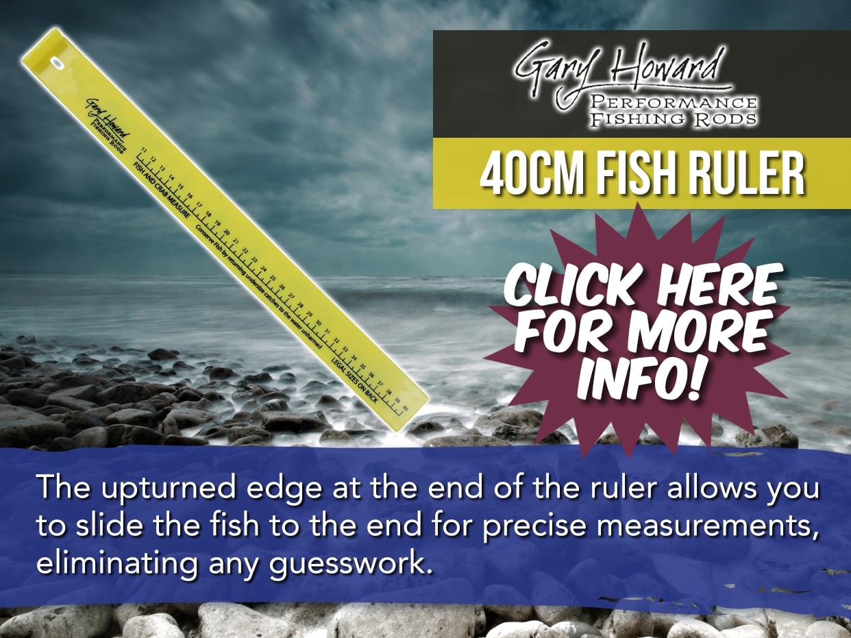 GARY HOWARD 40CM FISH RULER
