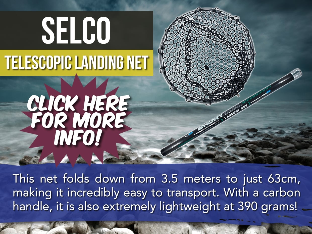 SELCO PRO SHORT 350 TELESCOPIC LANDING NET