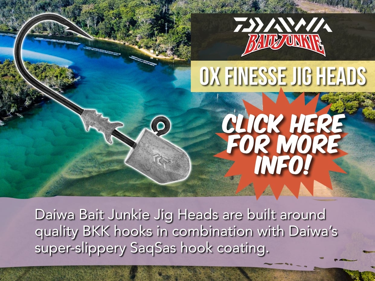 DAIWA BAIT JUNKIE 0X FINESSE JIG HEAD