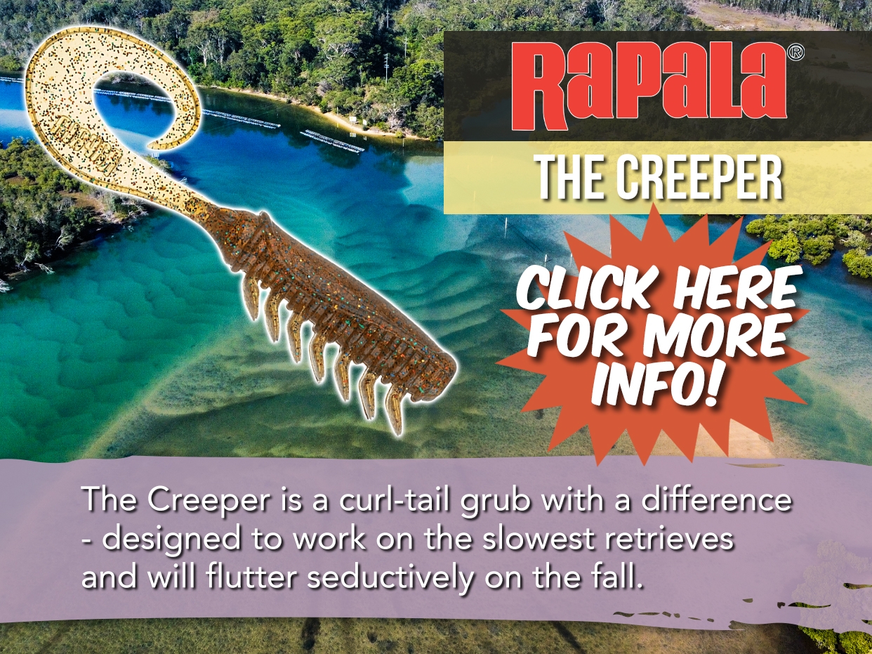 RAPALA CRUSH CITY CUSTOMS THE CREEPER SOFT PLASTIC