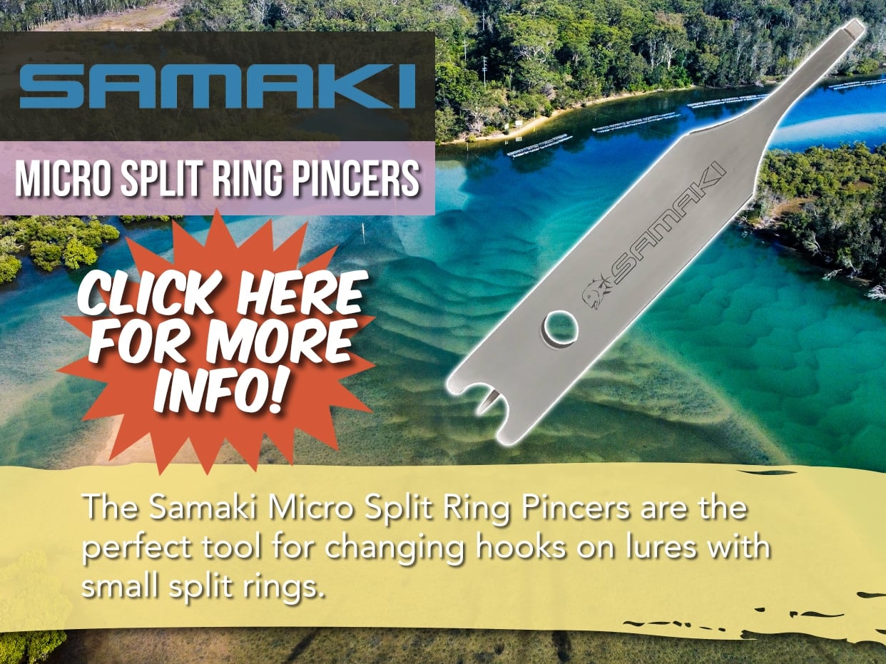 SAMAKI MICRO SPLIT RING PINCERS