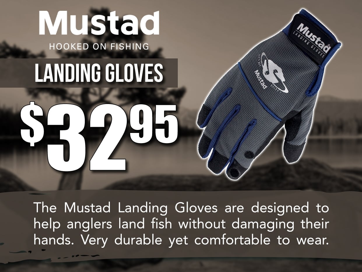 Mustad Landing Gloves