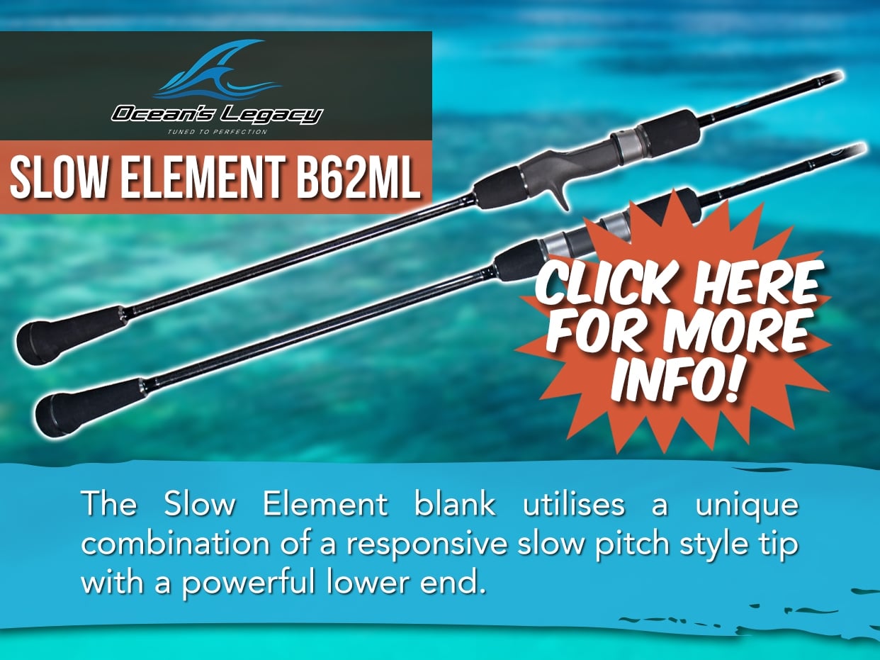 OCEANS LEGACY SLOW ELEMENT JIGGING ROD