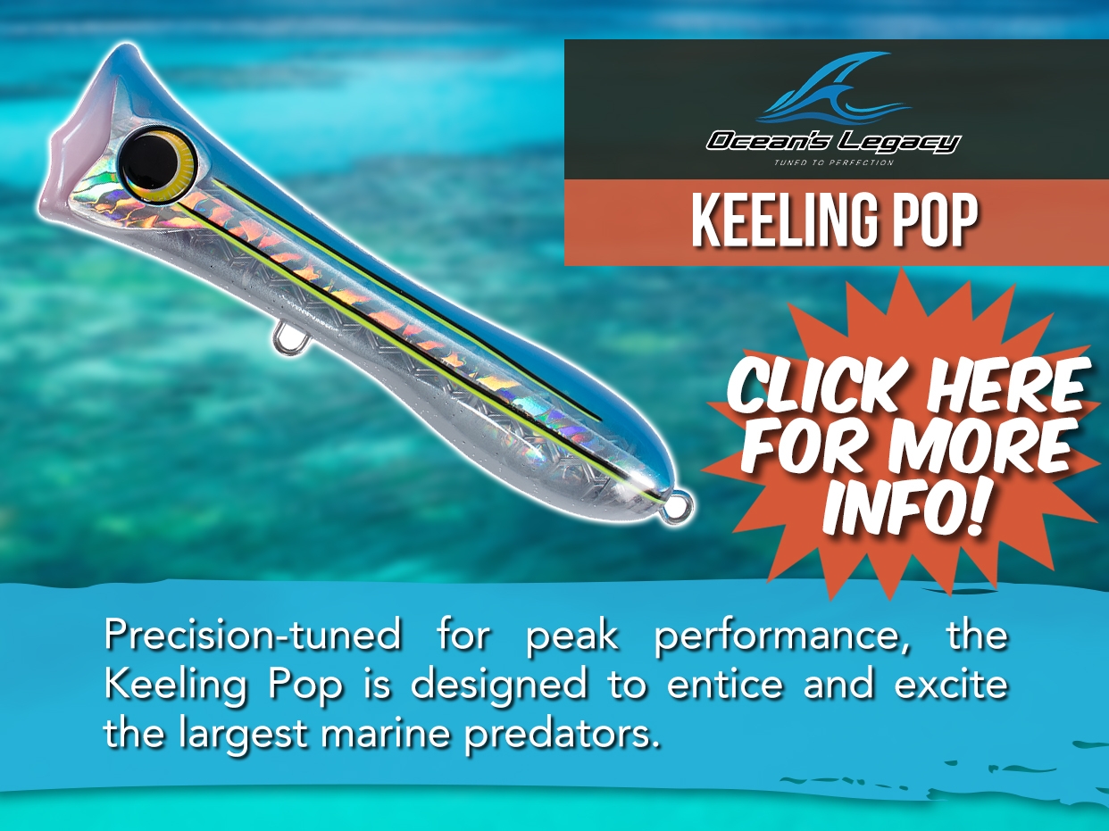 OCEANS LEGACY KEELING POP LURE