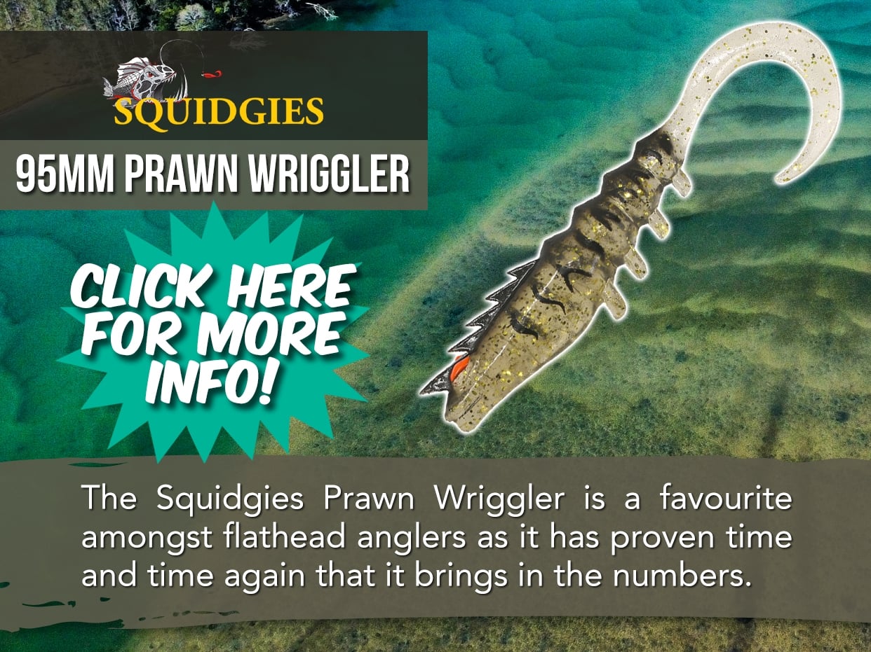 SQUIDGIES PRAWN WRIGGLER TAIL SOFT PLASTIC