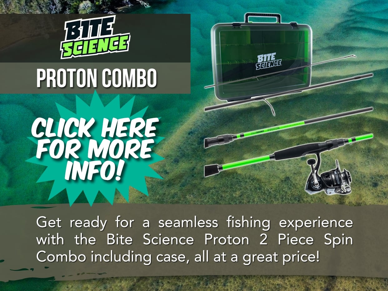 BITE SCIENCE PROTON SPIN COMBO W/ TACKLE CASE