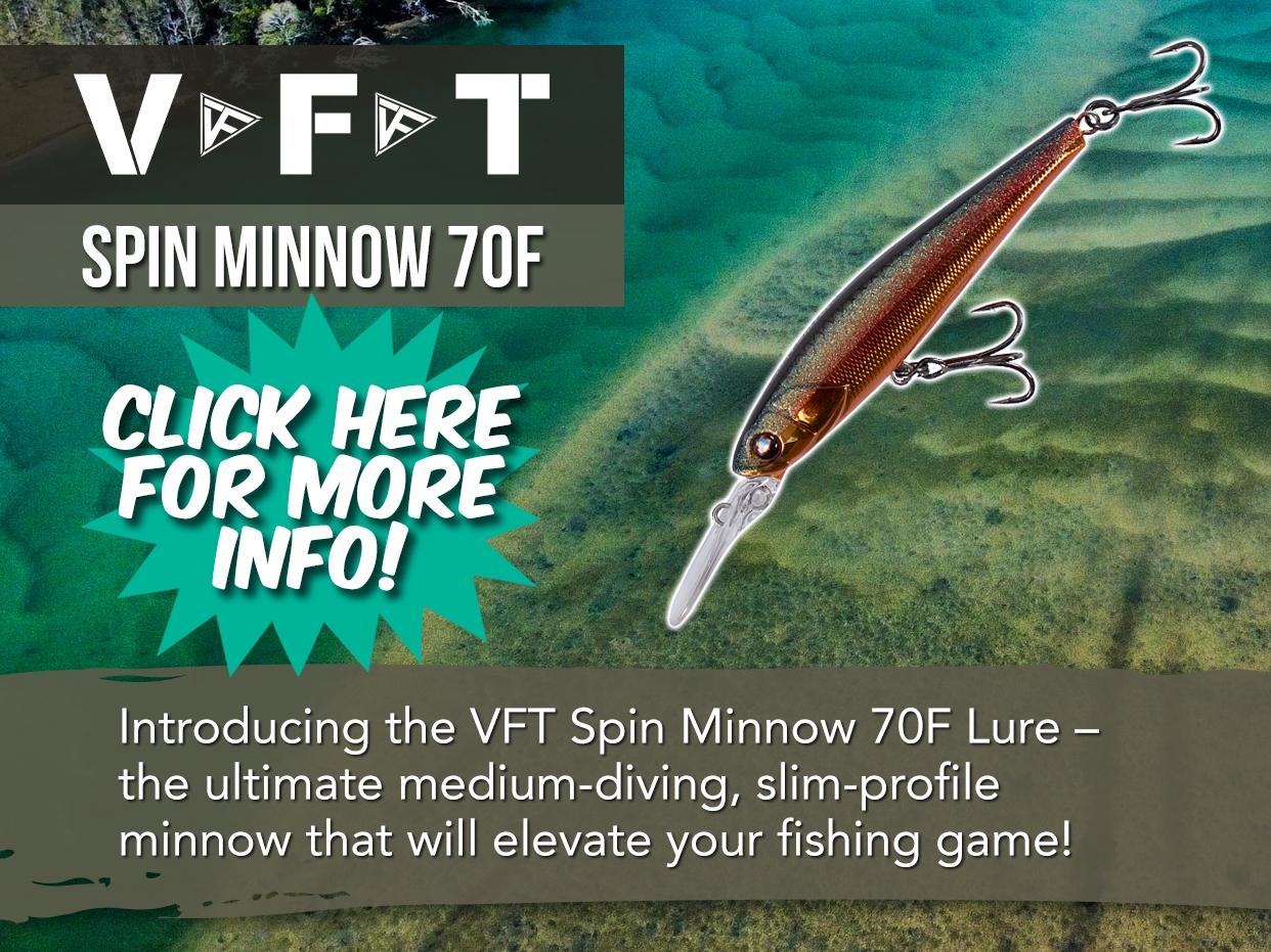 VFT SPIN MINNOW 70F LURE