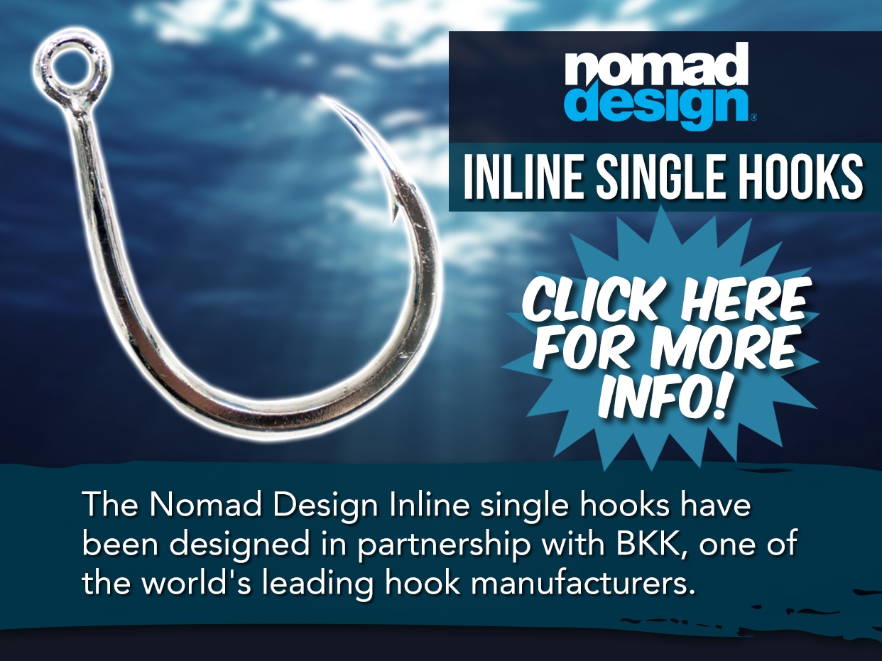 Nomad Design Inline Premium BKK Fishing Hooks