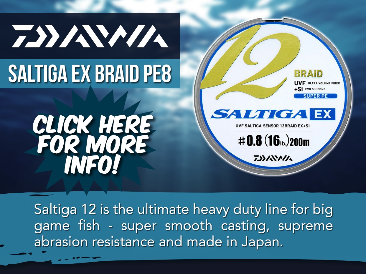 DAIWA SALTIGA 12 EX BRAID