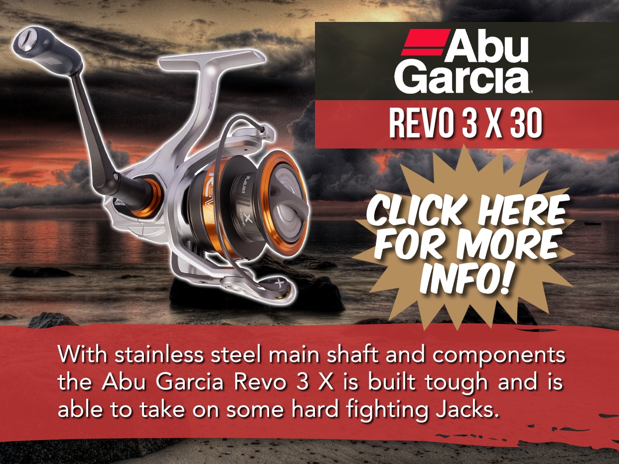 ABU GARCIA REVO 3 X SPIN REEL