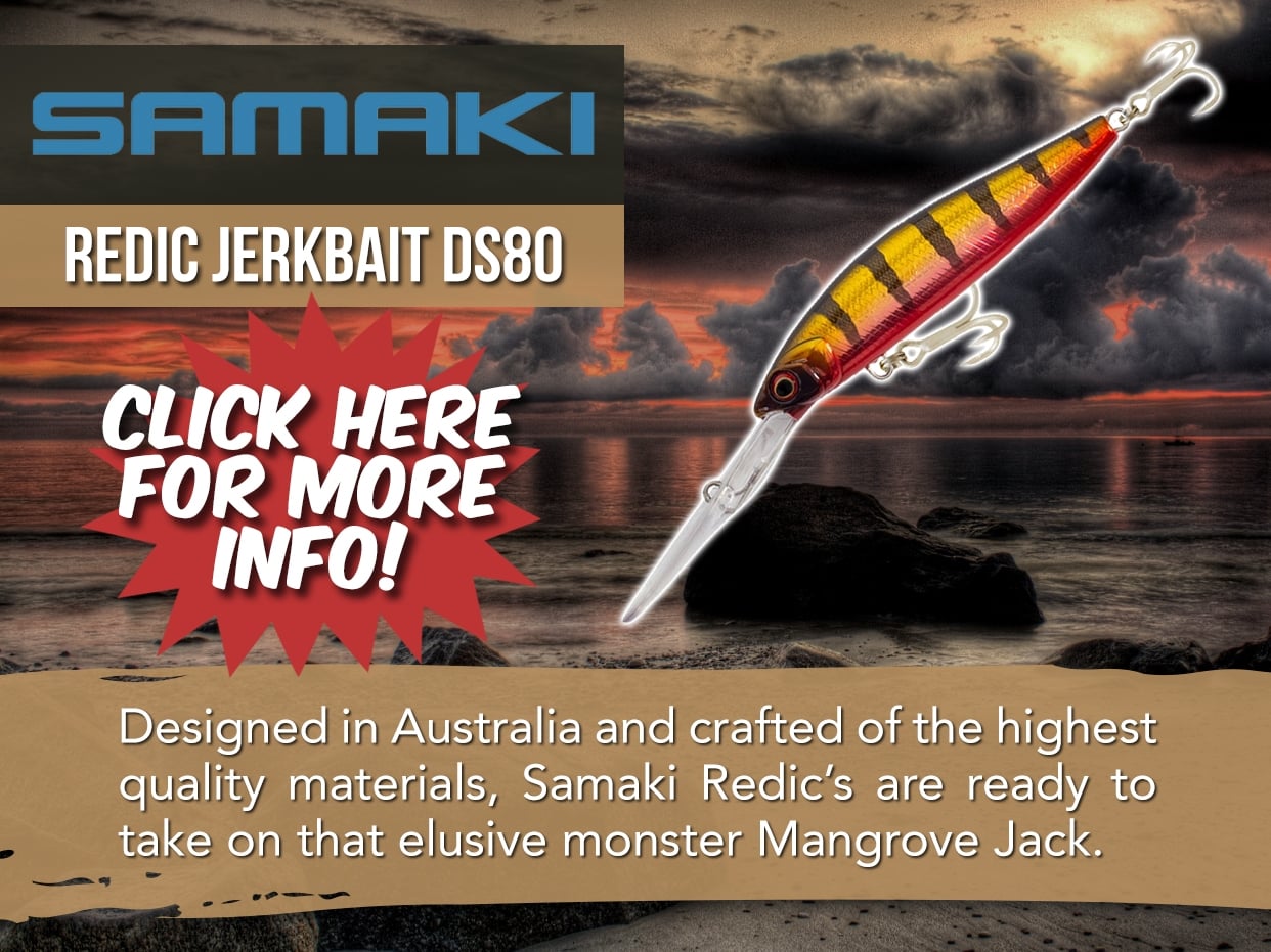 SAMAKI REDIC DS 80MM JERKBAIT LURE