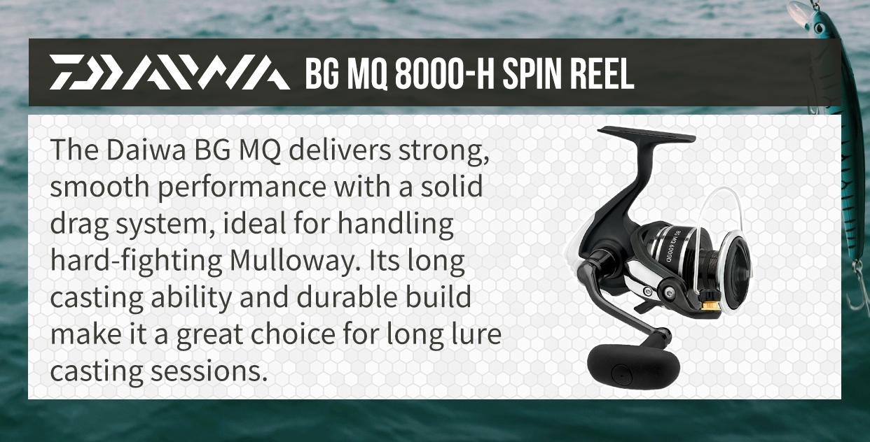 Daiwa BG MQ 8000-H Spin Reel