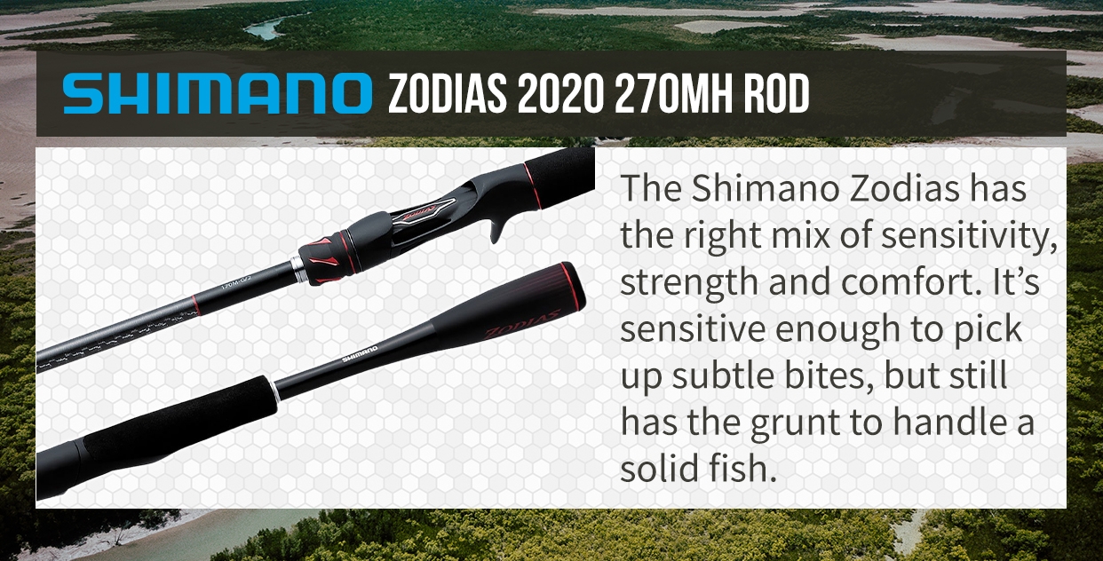 Shimano 2020 Zodias Rod 270MH