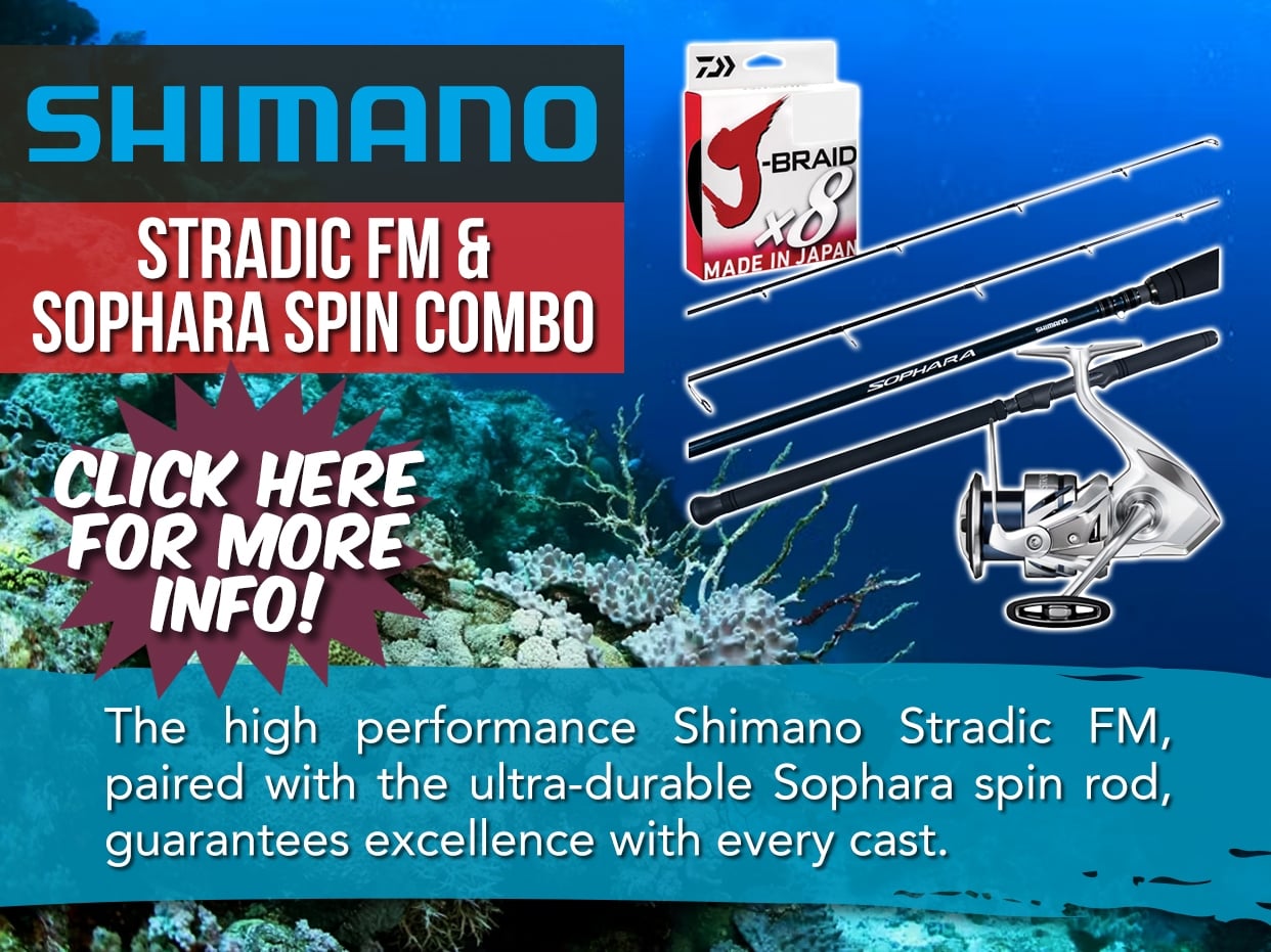 SHIMANO STRADIC FM & SOPHARA SPIN COMBO