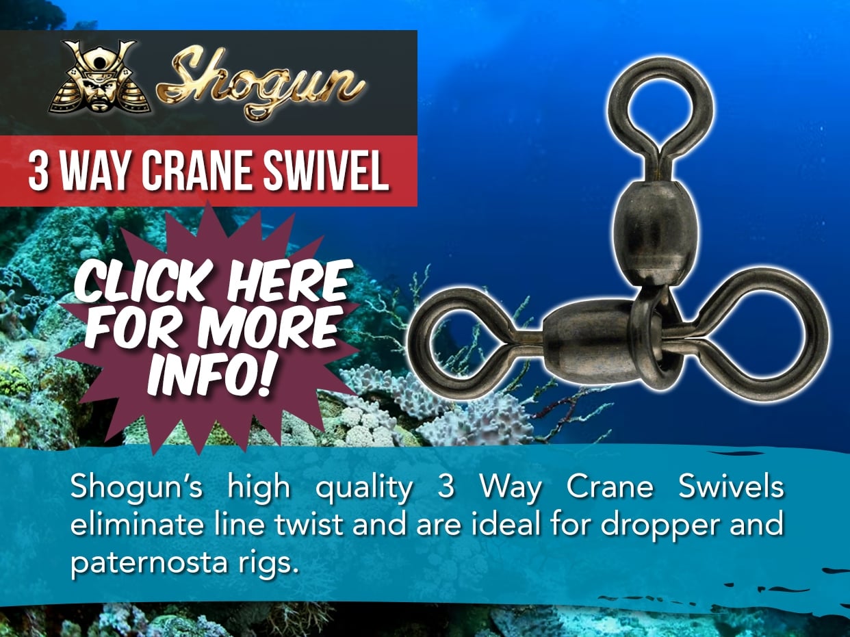 SHOGUN 3 WAY CRANE SWIVEL - 10PCS