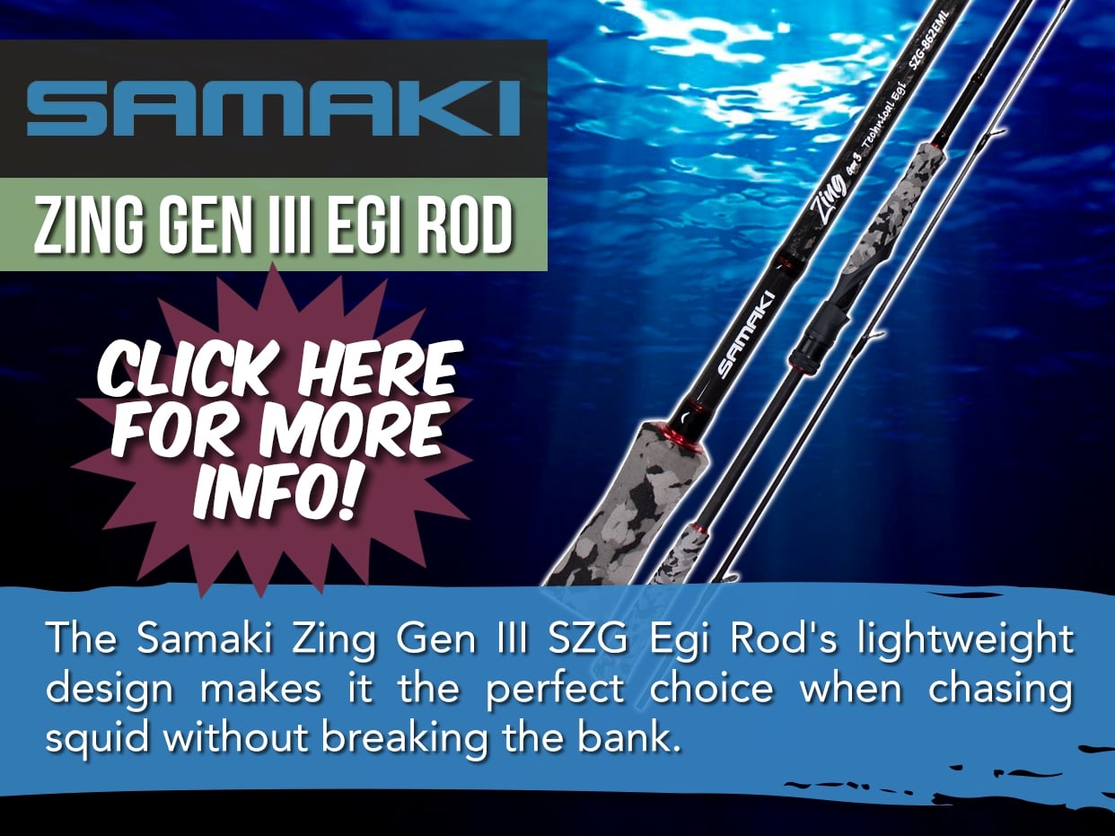 SAMAKI ZING GEN III SZG EGI ROD