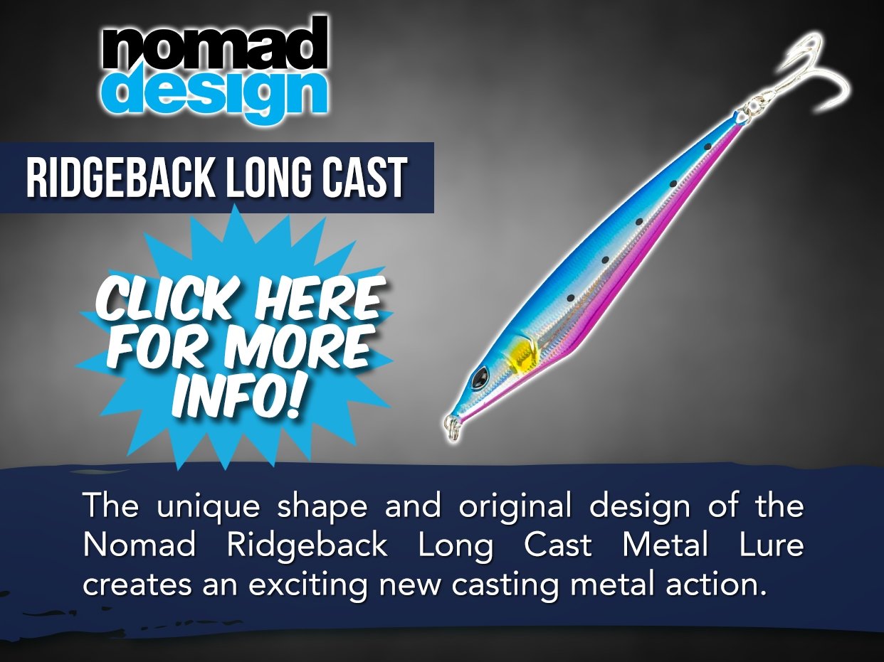 Nomad Design Ridgeback Long Cast Metal Lure