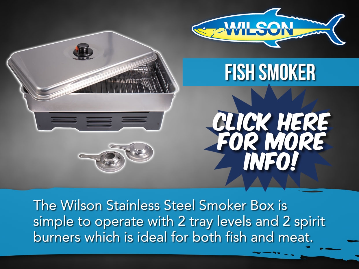 WILSON STAINLESS STEEL SMOKER BOX