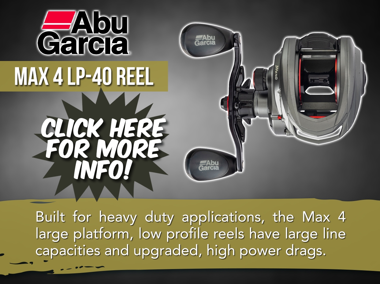 ABU GARCIA MAX 4 BAITCAST REEL