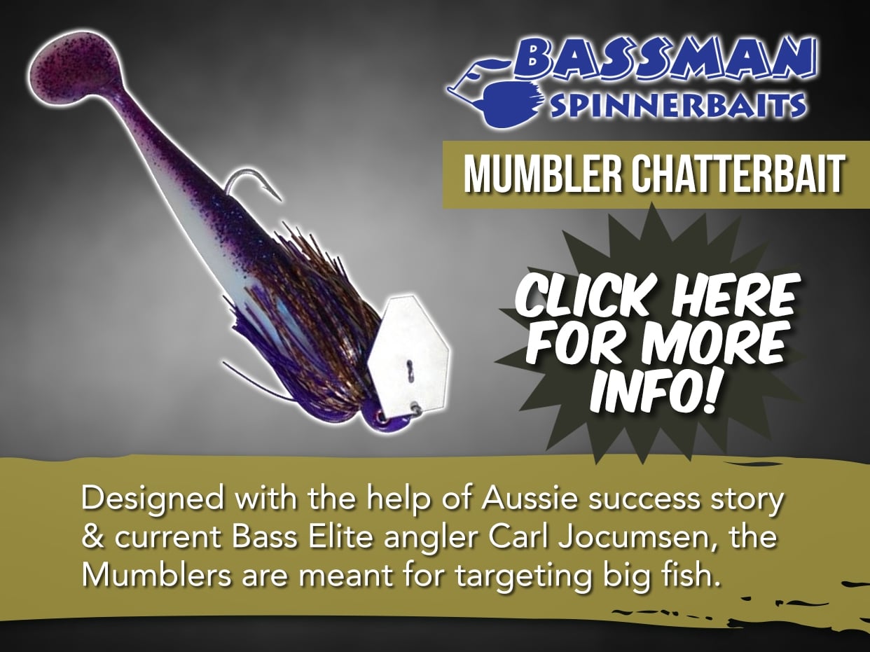 BASSMAN SPINNERBAITS MUMBLERS CHATTERBAIT