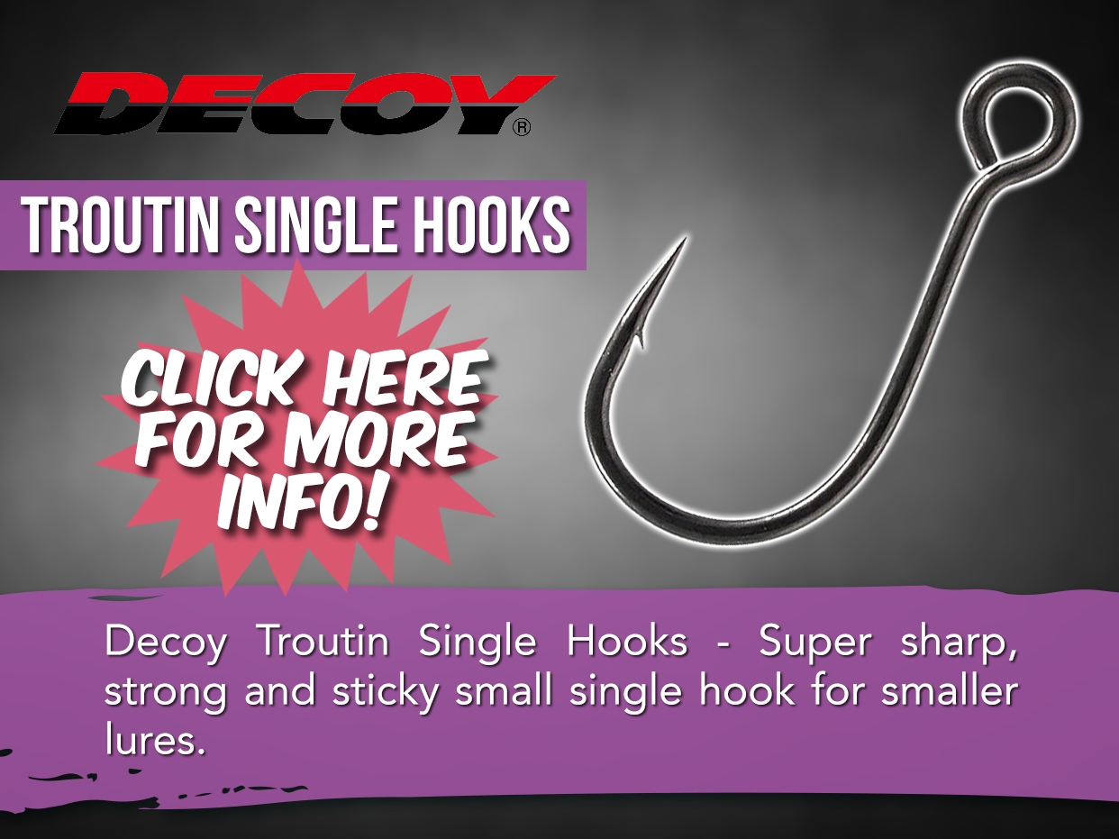 Decoy Troutin Hooks