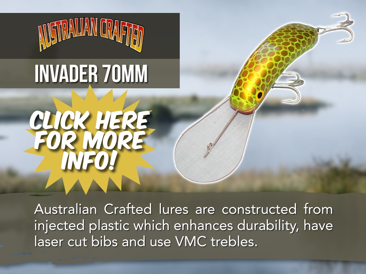 AUSTRALIAN CRAFTED LURES INVADER