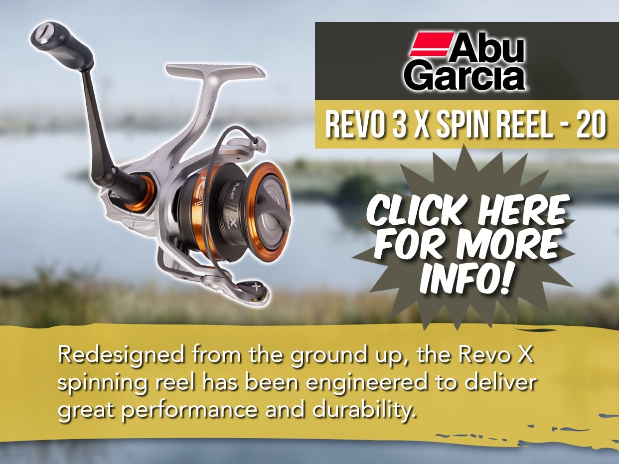 ABU GARCIA REVO 3 X SPIN REEL