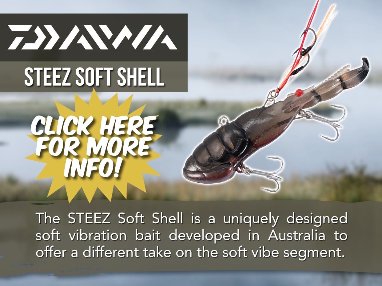 DAIWA STEEZ SOFT SHELL 90 LURE