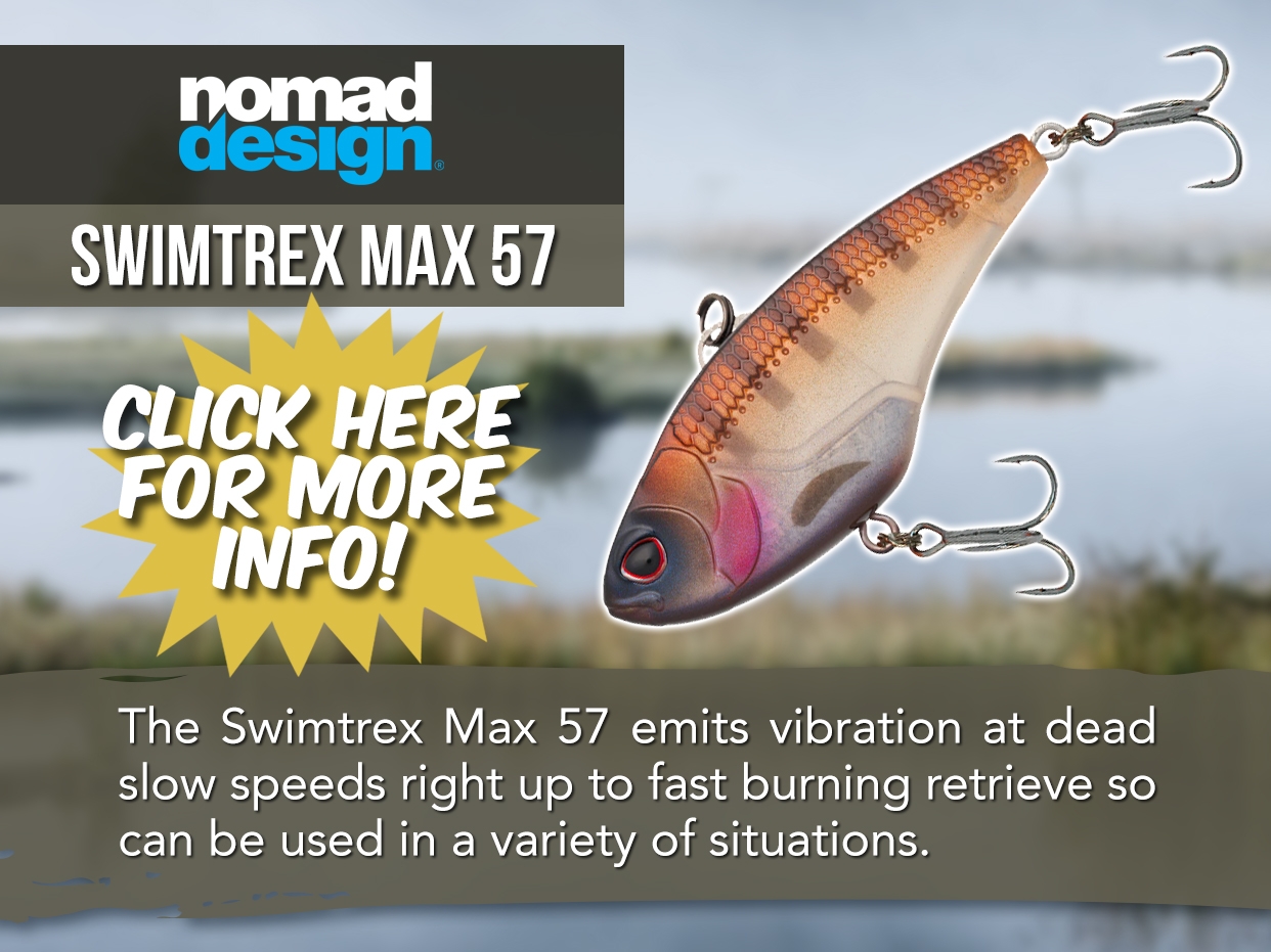NOMAD DESIGN SWIMTREX MAX 57 SNK SLNT LURE