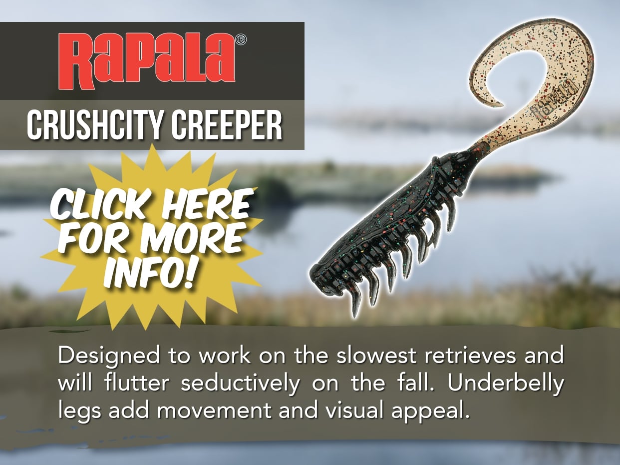 RAPALA CRUSH CITY CUSTOMS THE CREEPER SOFT PLASTIC