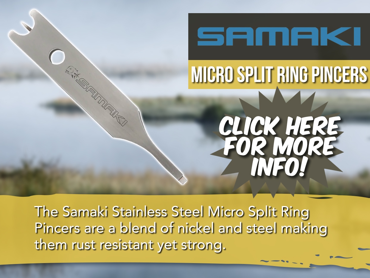 SAMAKI MICRO SPLIT RING PINCERS