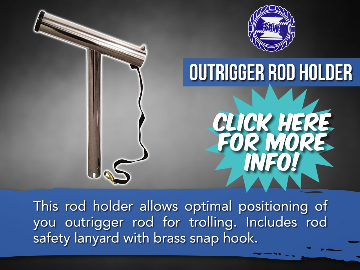 Sam Allen Outrigger Rod Holder